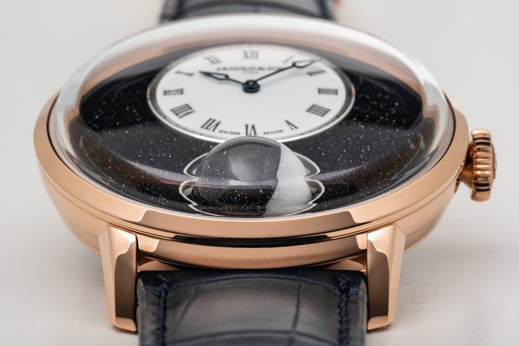 Arnold & Son Debuts Luna Magna: World's Largest 3-D Moon Phase Timepiece