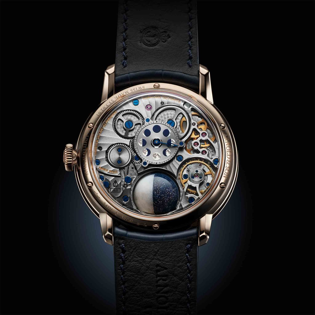 Arnold & Son Debuts Luna Magna: World's Largest 3-D Moon Phase Timepiece