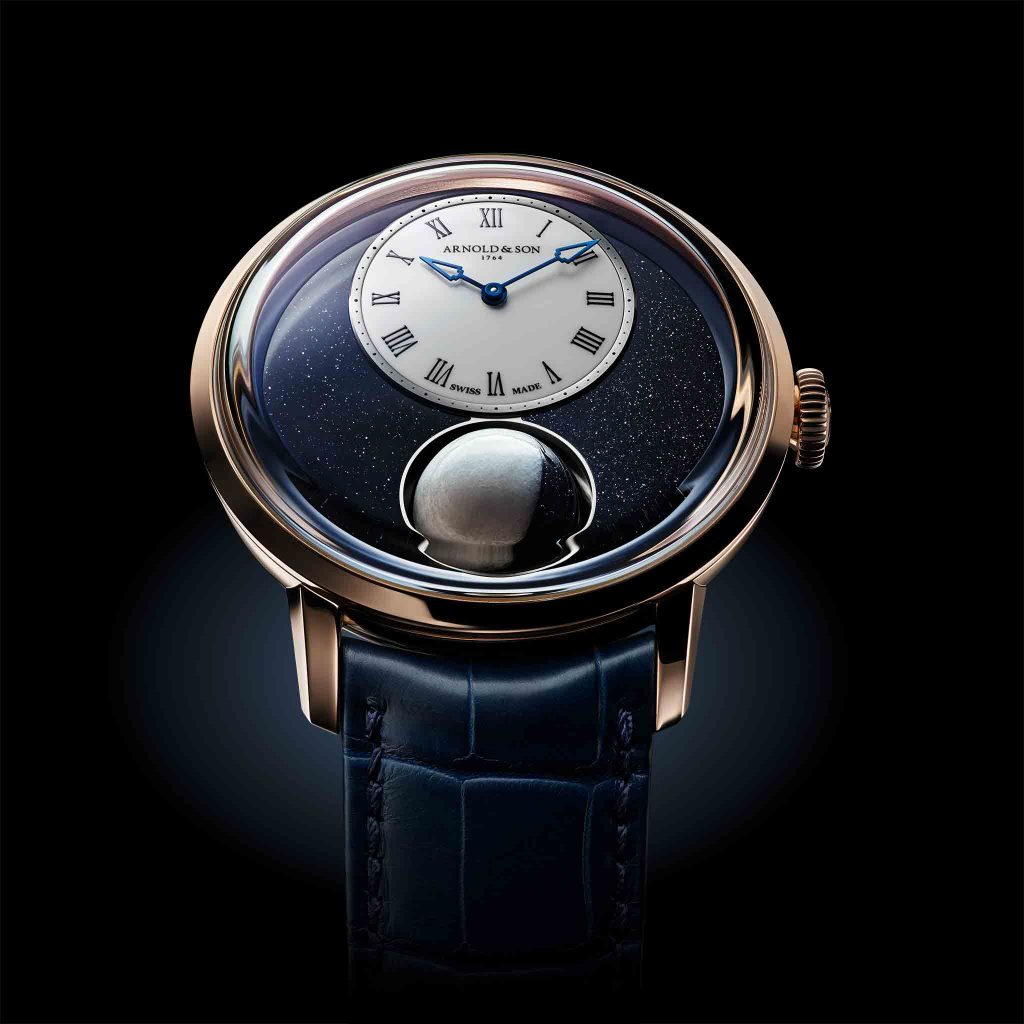 Arnold & Son Debuts Luna Magna: World's Largest 3-D Moon Phase Timepiece