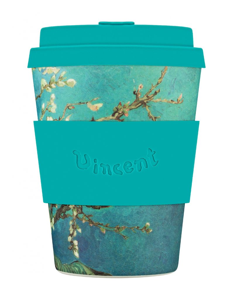 Ecoffee Cup 12oz: Van Gogh, Almond Blossom.