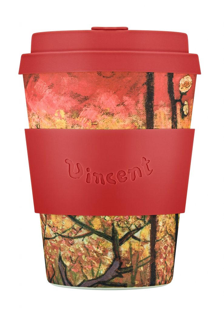 Ecoffee Cup 12oz: Van Gogh, Flowering Plum Orchard