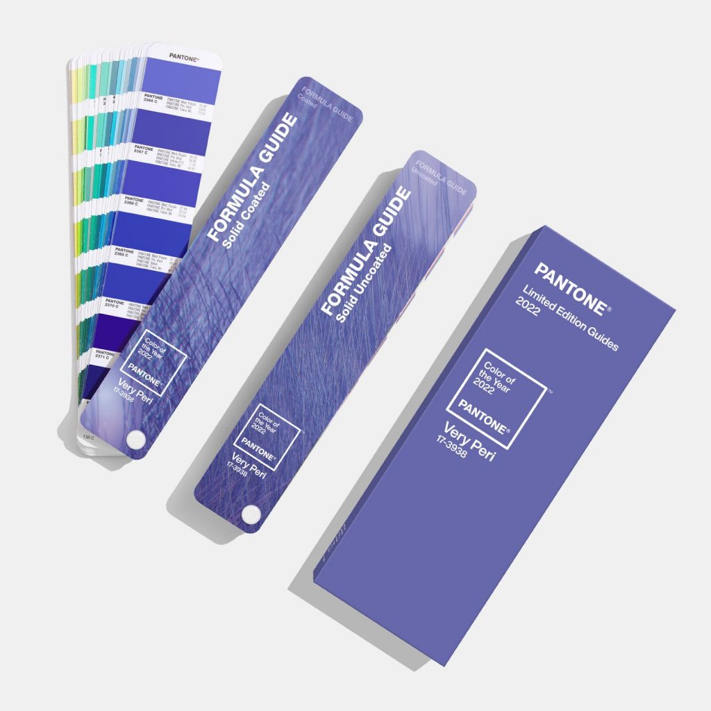 PANTONE® 17-3938 Very Peri: Pantone Color Of The Year 2022 Limited Edition Formula Guide (Image: ©PANTONE®)