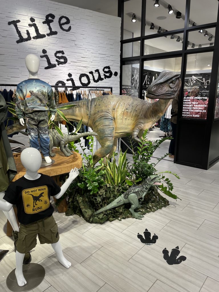 Molo Celebrated Launch of Jurassic World Dominion Collection at Neiman Marcus. Photo courtesy of Neiman Marcus.