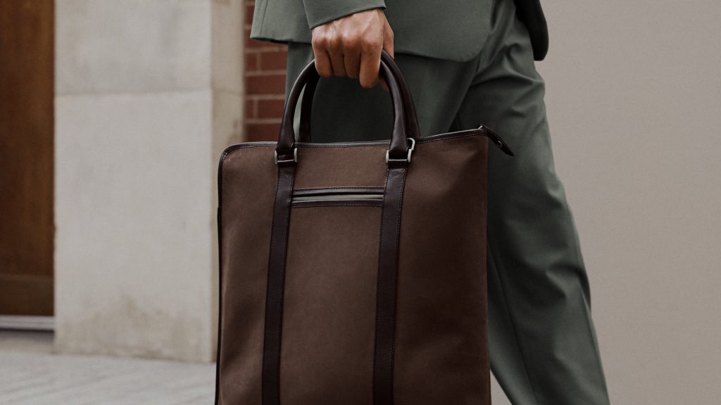Carl Friedrik Rover Collection - Anywhere Tote,  Chocolate.