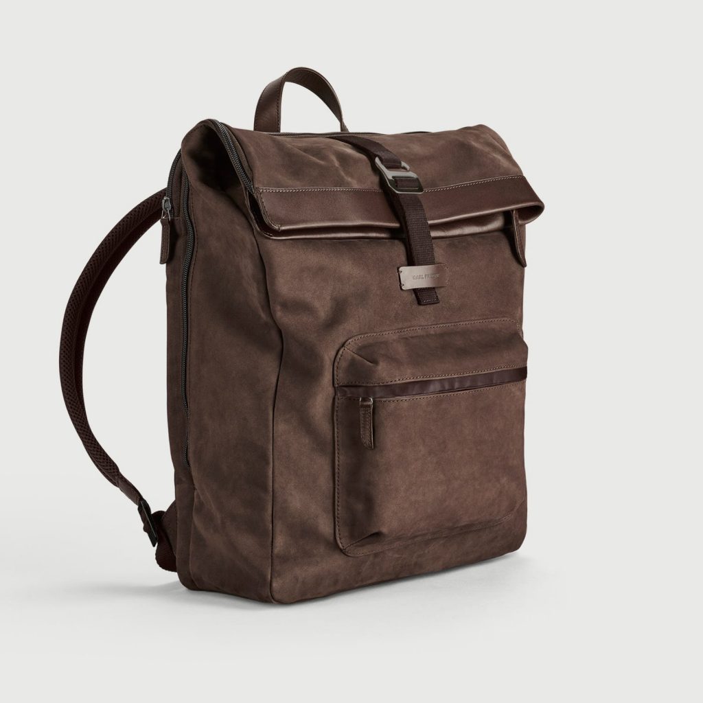 Carl Friedrik Rover Collection - City-hopper Backpack, Chocolate.