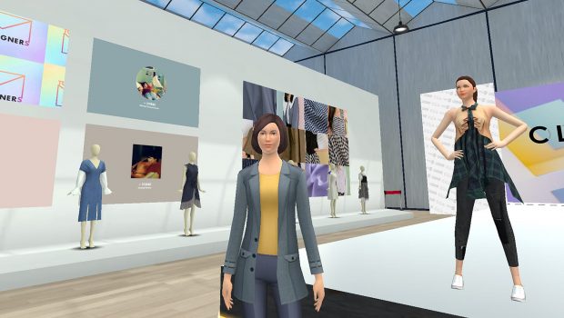 Scene from Style.me Metaverse Fashion Event. Image courtesy of Style.me.