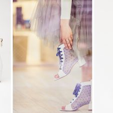 Bridal Shoes: Swap from Ceremony Heels to Reception Booties with moon d’elle’s Bridal Duo
