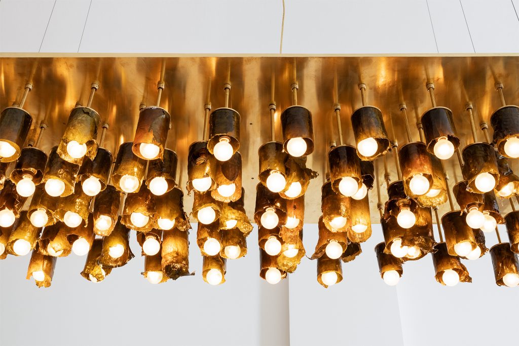 Chlorophyta: Nea Studio's Stunning Sconces and Chandeliers Made with Marine Algae.