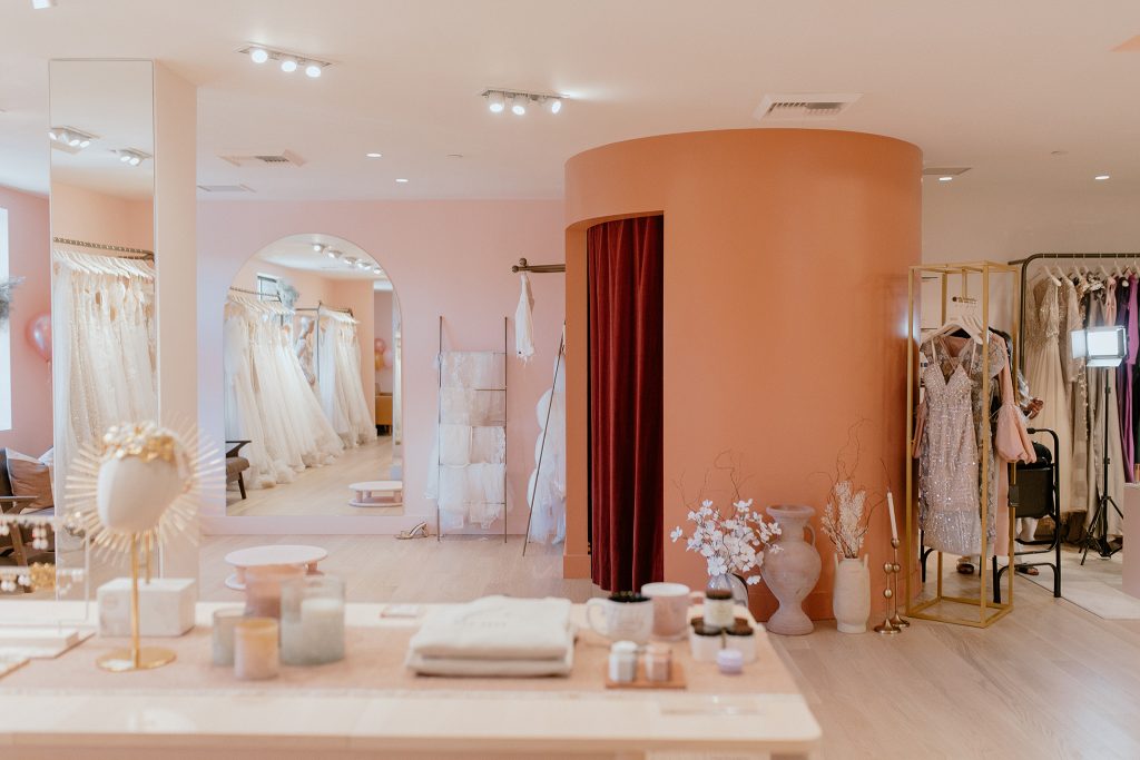 INTERIOR DESIGN: IDINA Bride Boutique