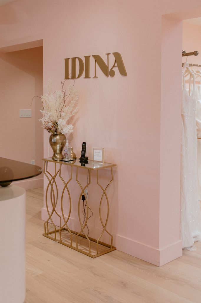 INTERIOR DESIGN: IDINA Bride Boutique