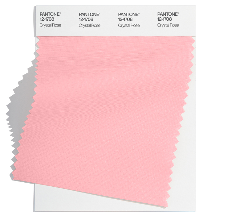 12-1708 Crystal Rose: a clear pink conveying modern romance.