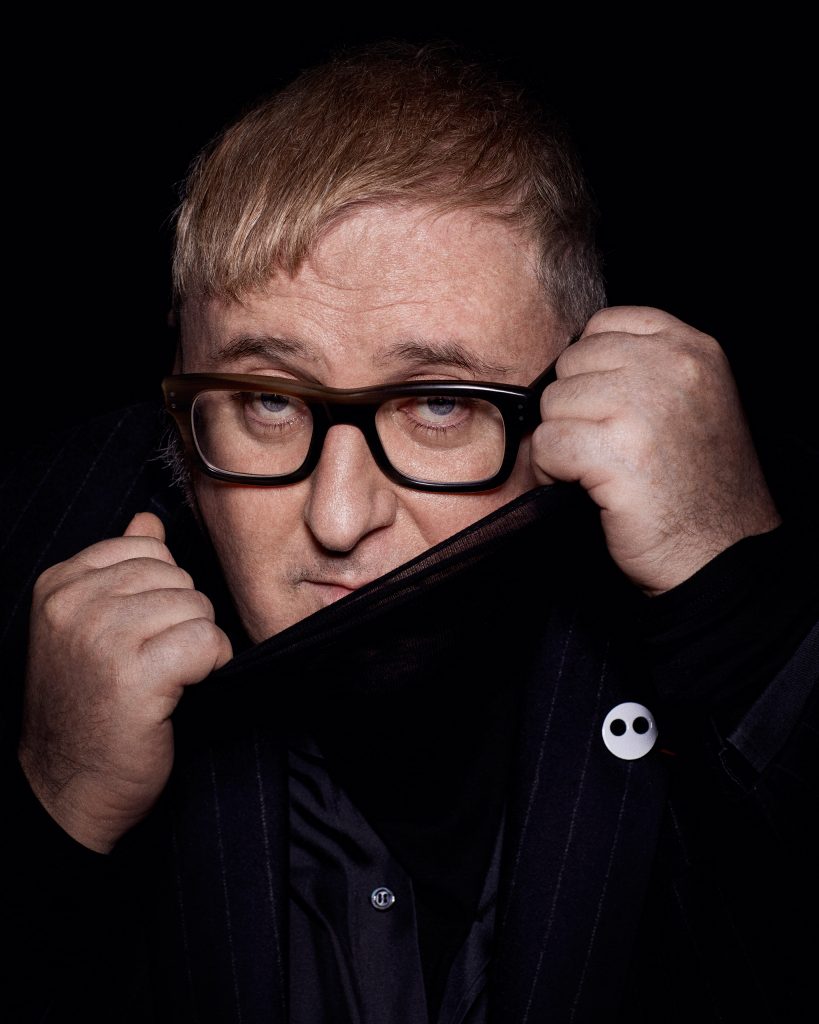 Portrait of Alber Elbaz, 2021. Photo Stéphan Gallois. Image courtesy of AZ Factory.