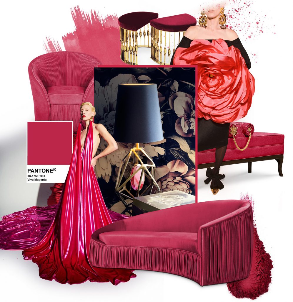 Pantone 2023 Color of the Year, Viva Magenta By KOKET