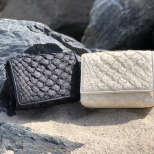 Sustainable Pirarucu Fish Leather Bags by Piper & Skye