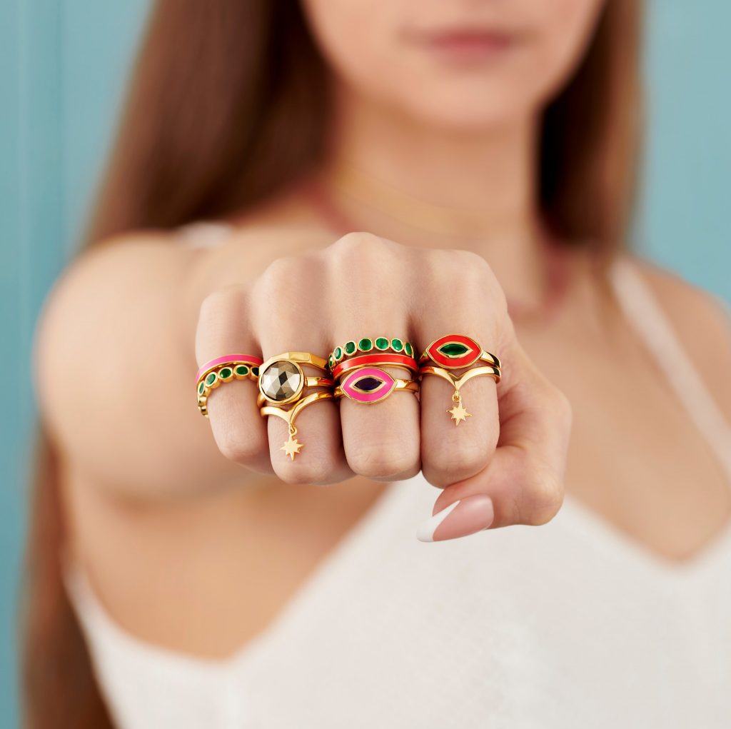 Fool's Gold Jewellery - The Festival Collection Rings.