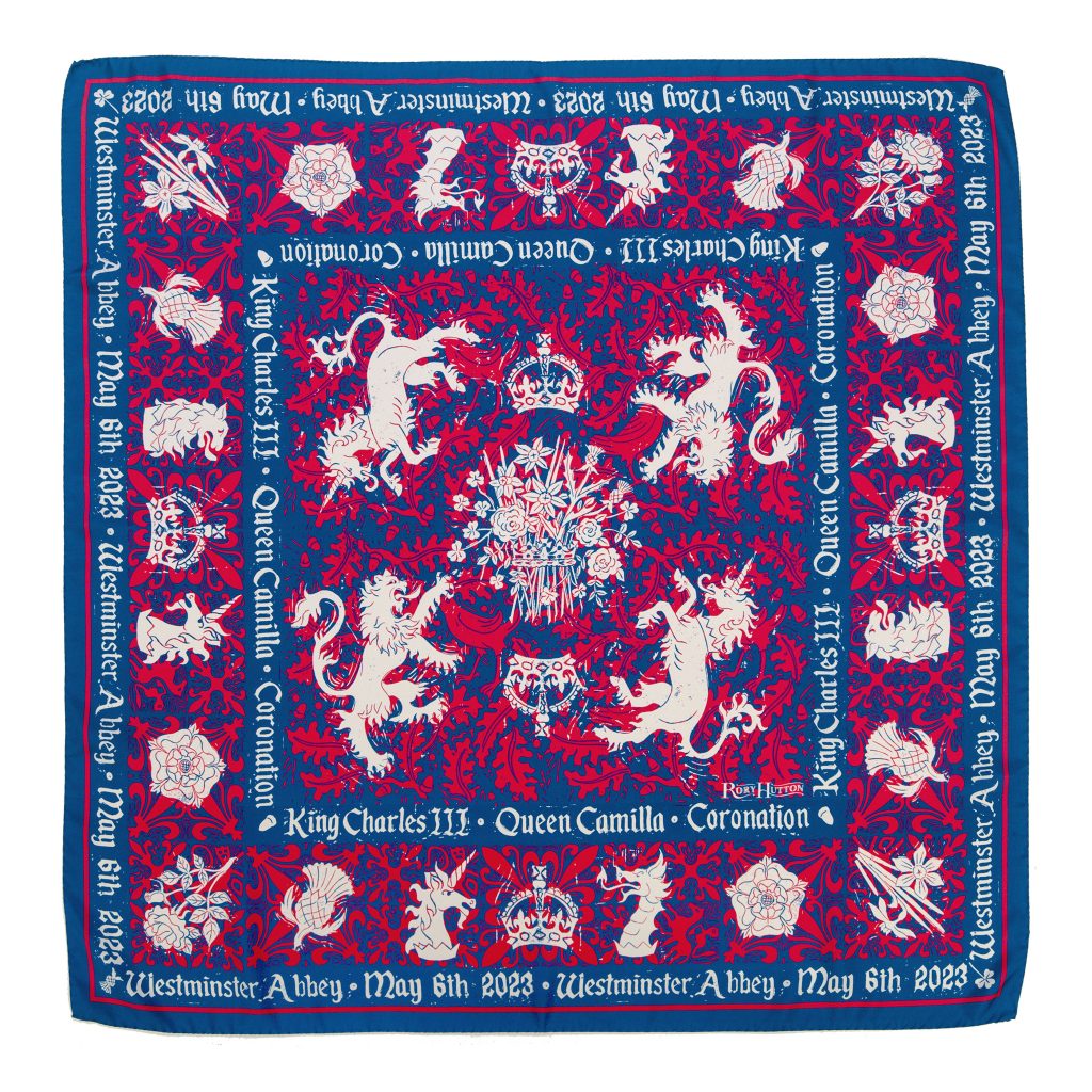 Rory Hutton X Westminster Abbey - The King Charles III Coronation Scarf.