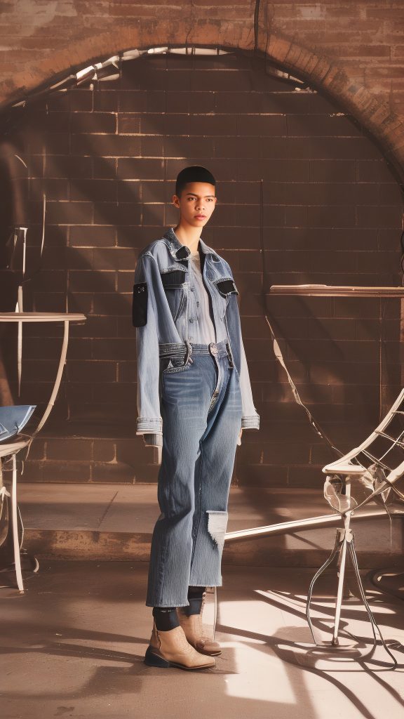 Soorty's AI-Generated Denim Collection, HumAIn