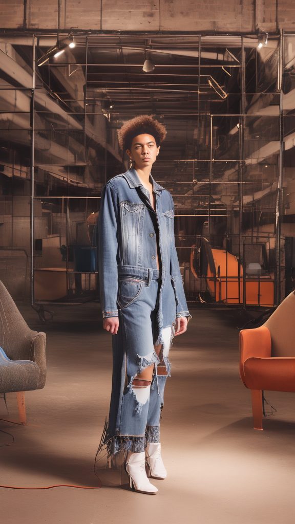 Soorty's AI-Generated Denim Collection, HumAIn