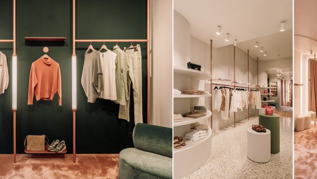 WeWantMore Designs Elegant Interior for Belgian Boutique Tiffany