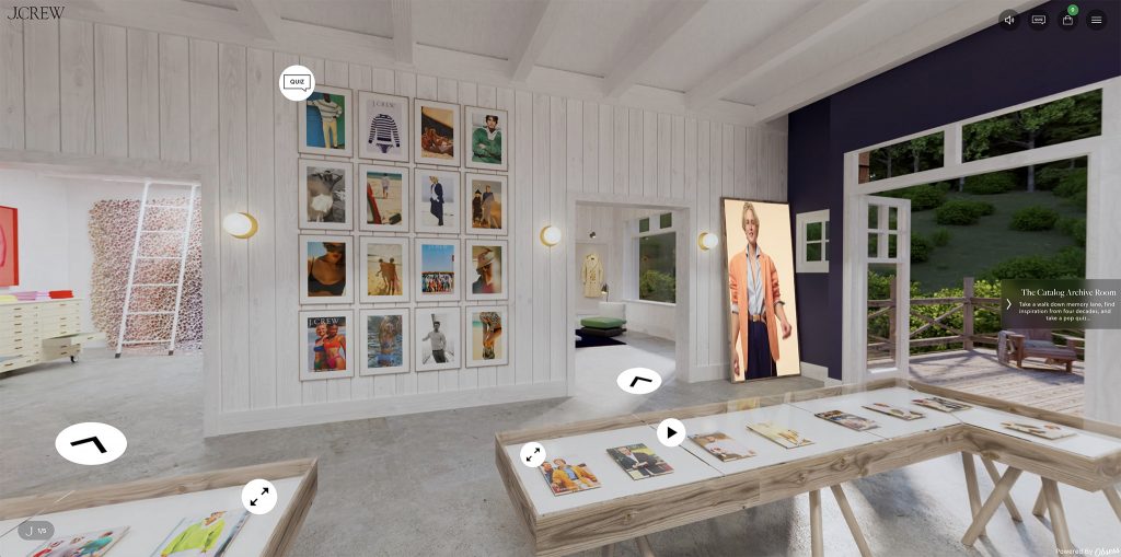 J.Crew's Virtual Beach House.