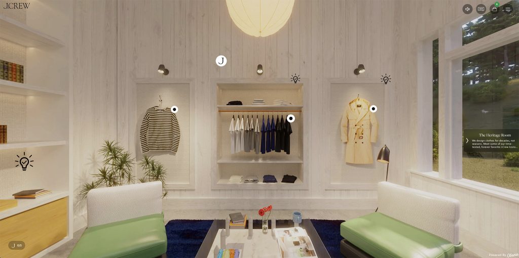 J.Crew's Virtual Beach House.