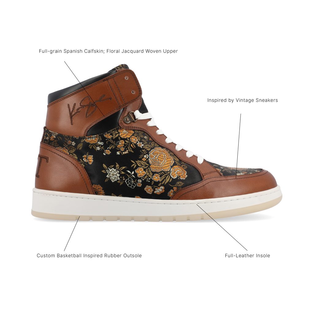 The Rapido High-top Sneaker in Eden