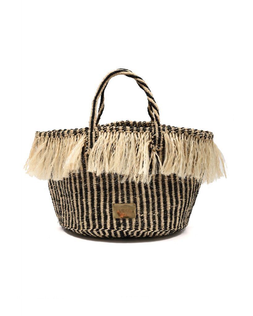 The Basket Room - Watermelon Escape Collection, Mistari Fringed Bag
