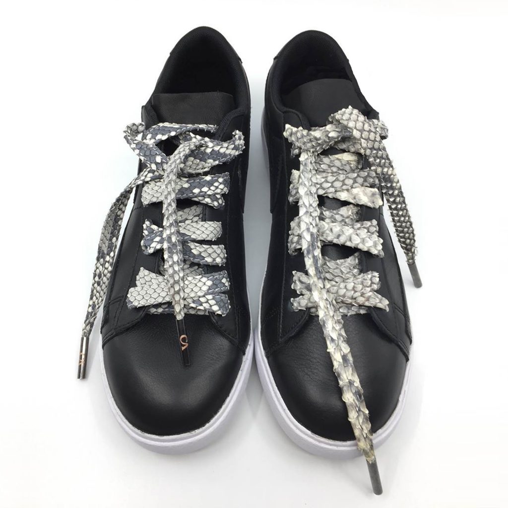 Designer Christopher Augmon's New CA Lace Luxury Shoelace Collection