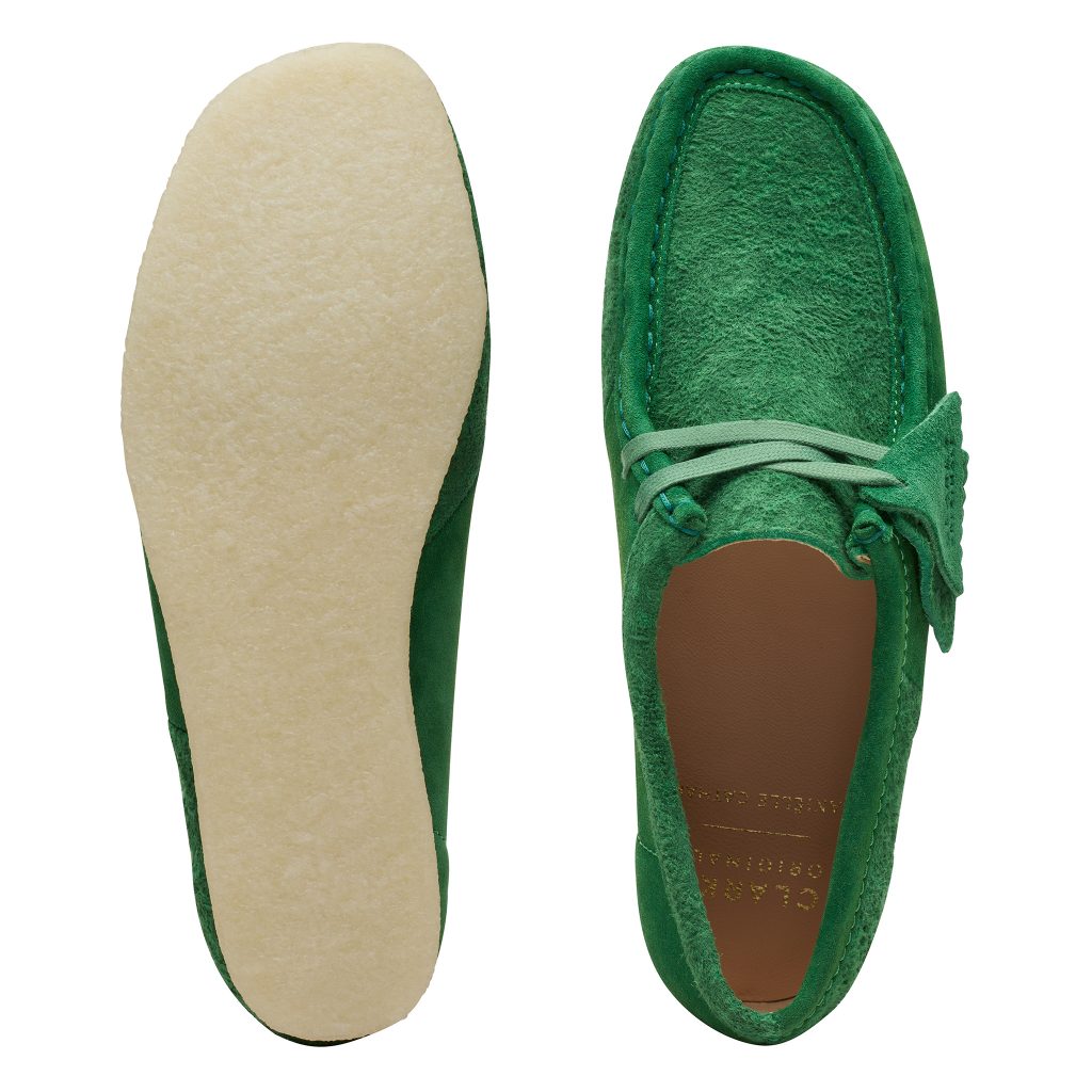Clarks Originals Danielle Cathari AW23 - The Wallabee Forest Green
