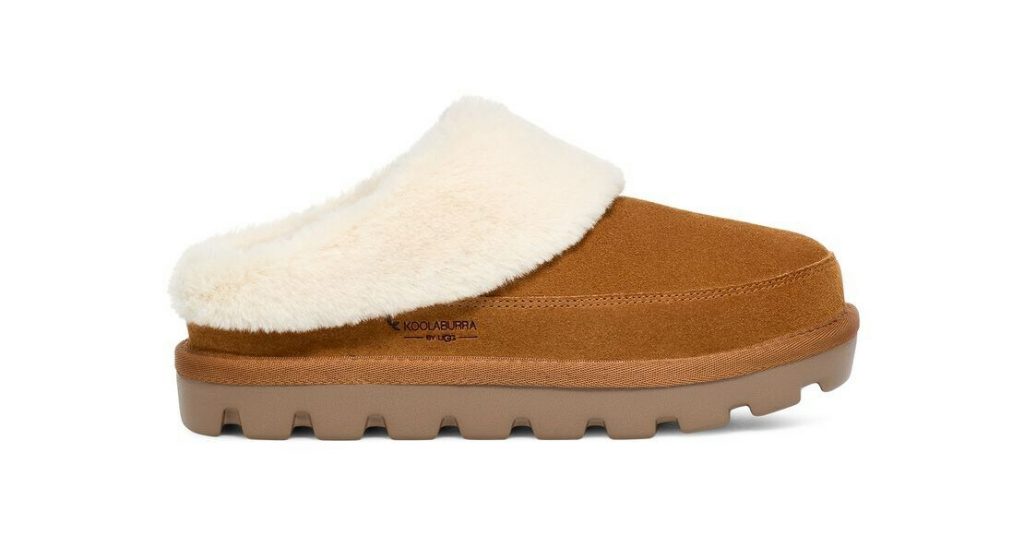 Koolaburra by UGG celebrates launch of Tizzey- Tizzey in chestnut, $79.99, available now.