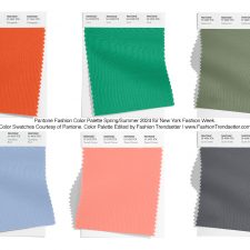 Pantone Fashion Color Trend Report Spring/Summer 2024 For New York Fashion Week