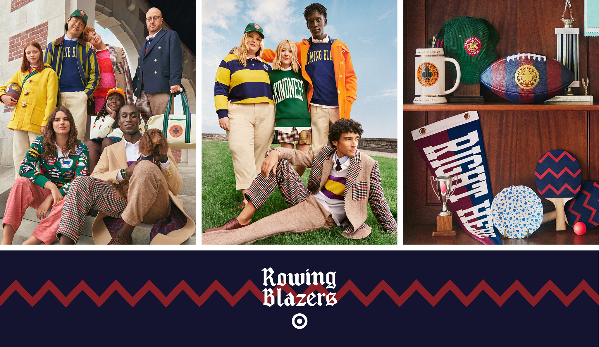 Rowing Blazers x Target: A Colorful, Sport-Inspired Fall