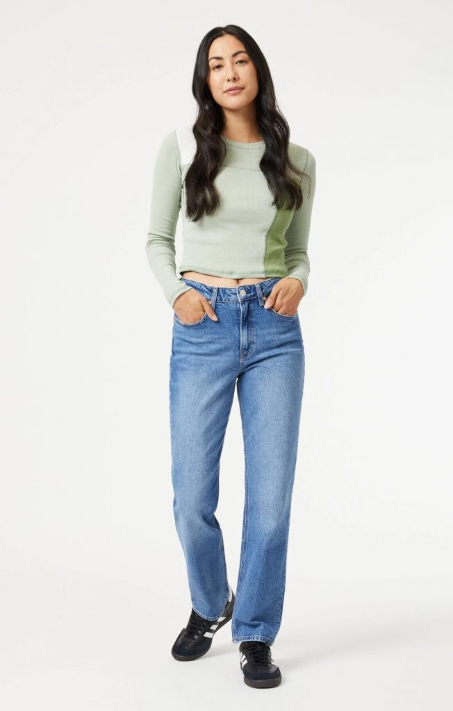 Tencel x Mavi New York Straight Leg Jeans