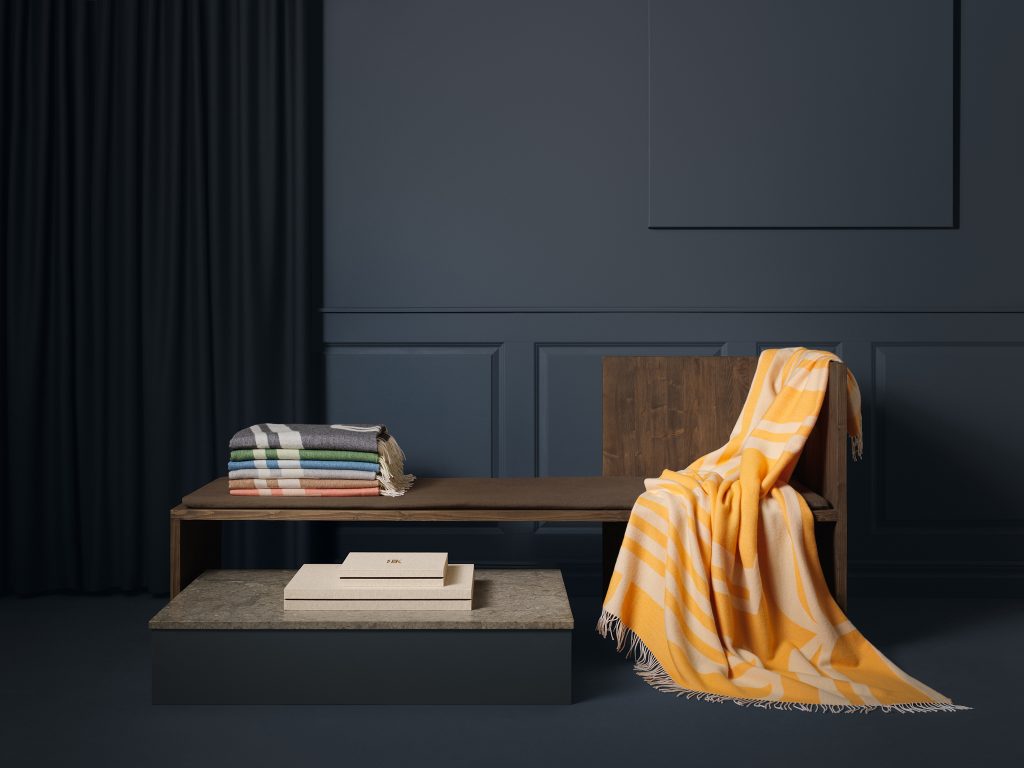 Bernadotte & Kylberg Cashmere and Merino Wool Throws. Photo credit: Jonas Lindström