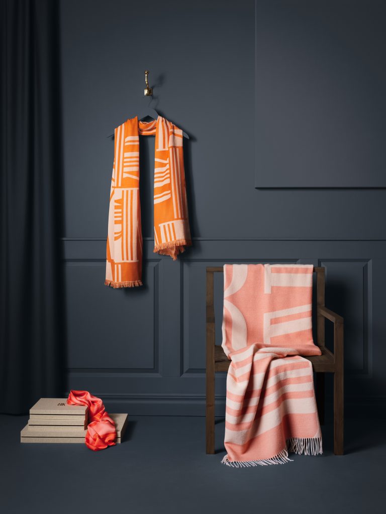 Bernadotte & Kylberg Cashmere and Merino Wool Throws. Photo credit: Jonas Lindström