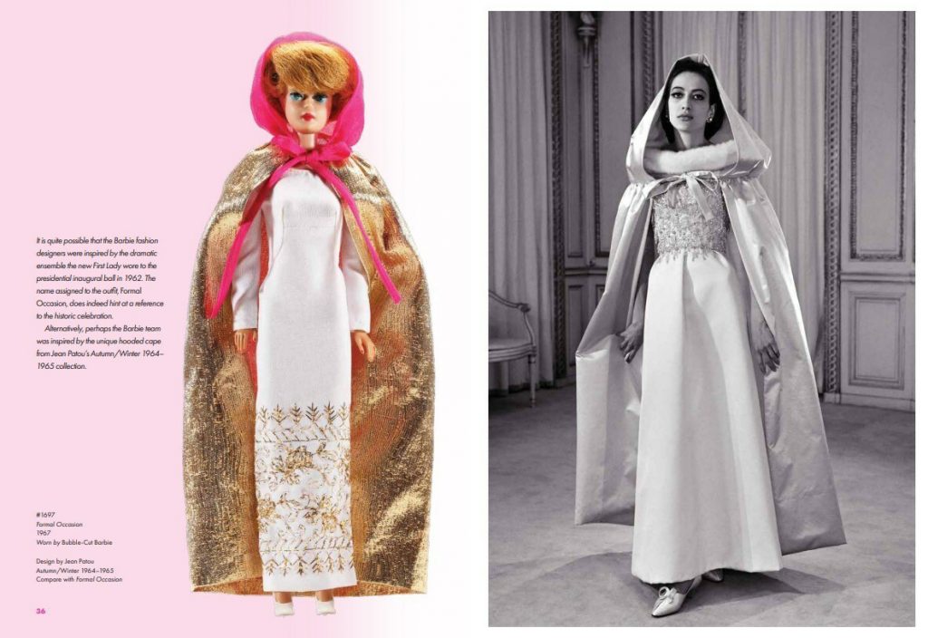 Barbie Takes the Catwalk, A Style Icon's History in Fashion - pp 36 - 37.

Image courtesy of Karan Feder.