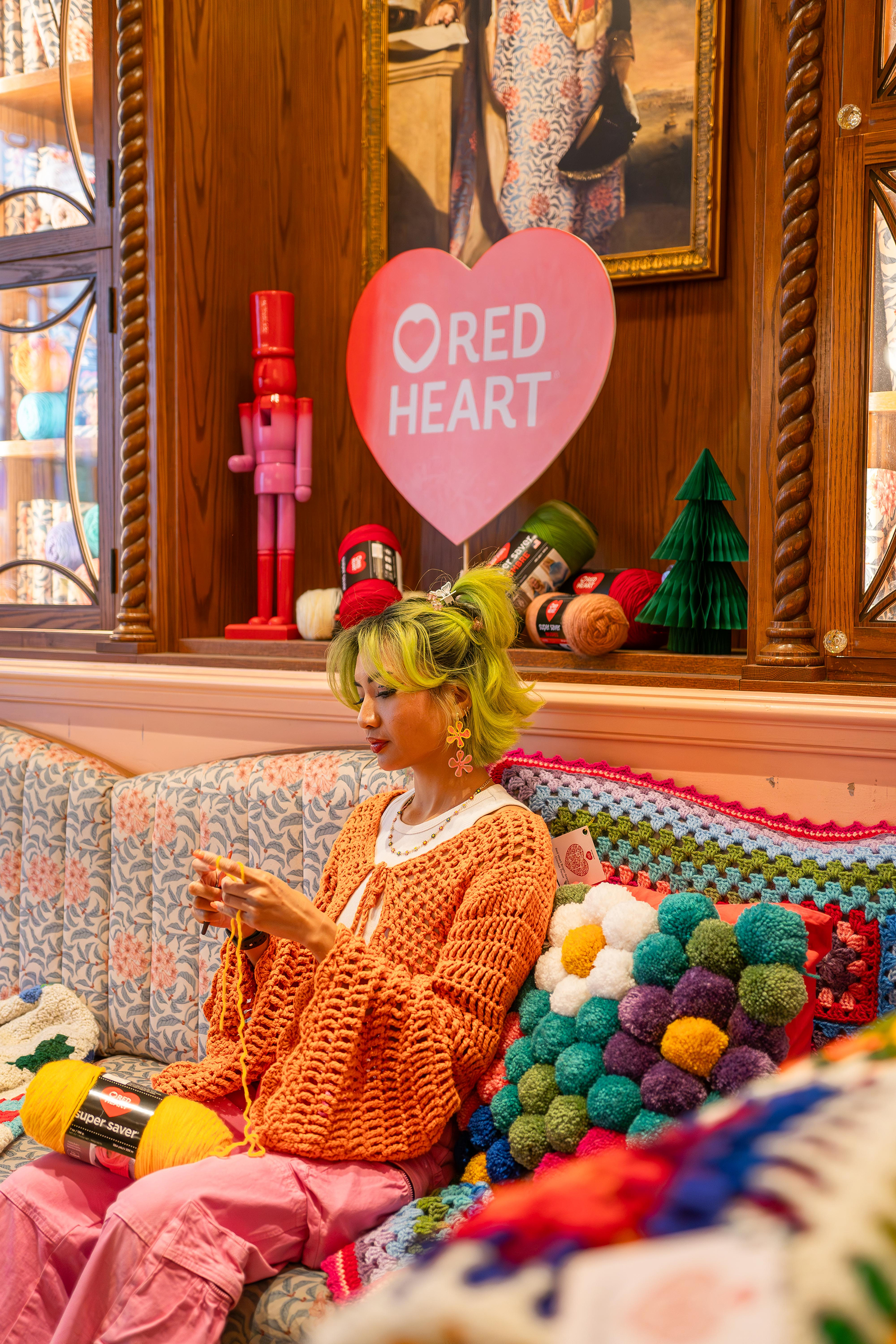 Crochet Yarn Talk - Red Heart Fashion Soft • Oombawka Design Crochet