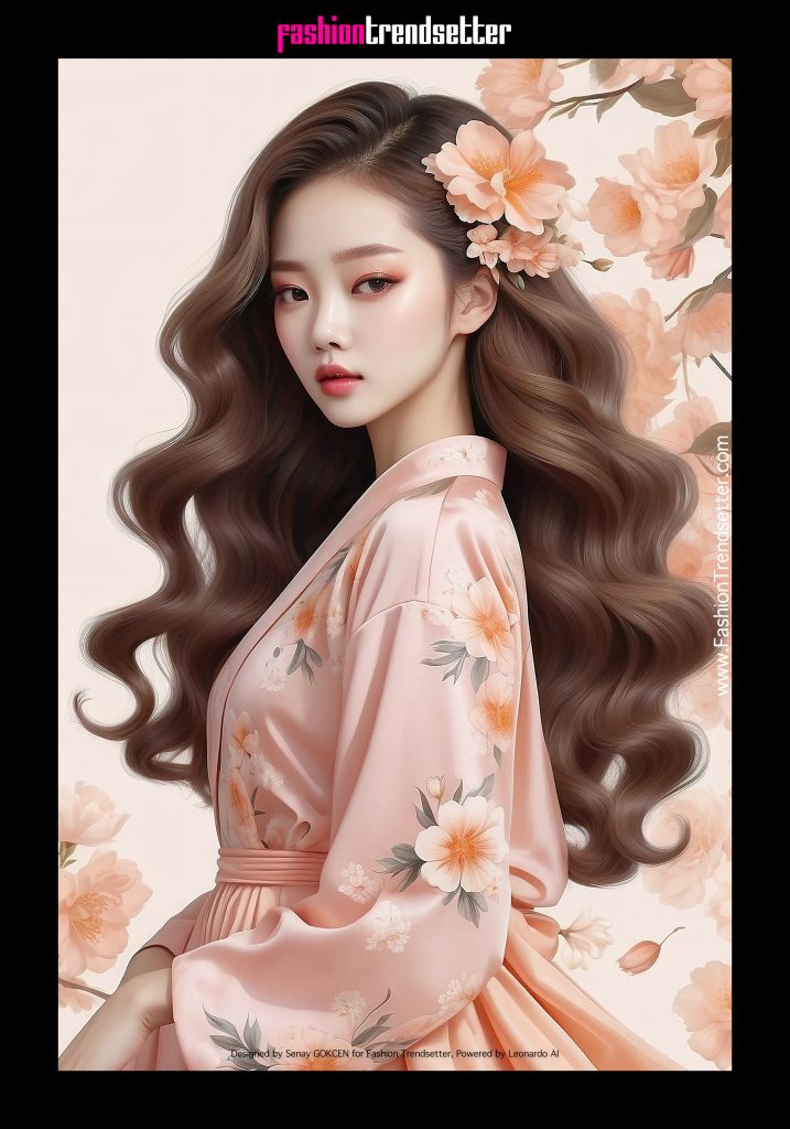 Fashion AI Collection III: Inspired by Color of the Year 2024 Pantone 13-1023 Peach Fuzz.

Designed by Senay GOKCEN for Fashion Trendsetter, Powered by Leonardo AI. 
Image © Senay GOKCEN