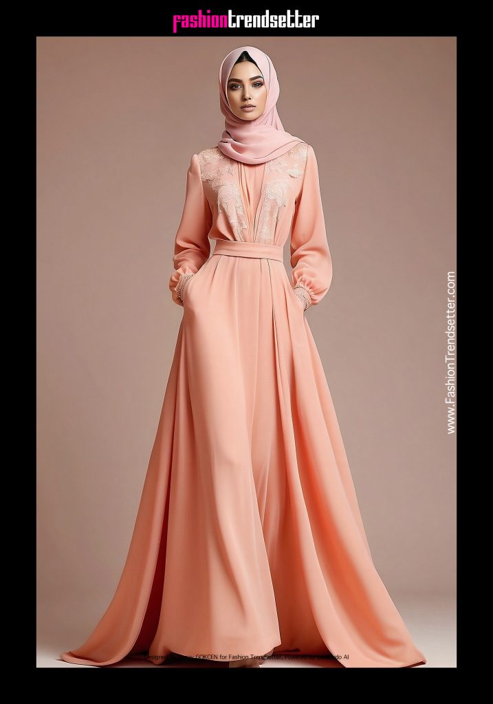 Fashion AI Collection IV: Inspired by Color of the Year 2024 Pantone 13-1023 Peach Fuzz.

Designed by Senay GOKCEN for Fashion Trendsetter, Powered by Leonardo AI. 

Image © Senay GOKCEN
