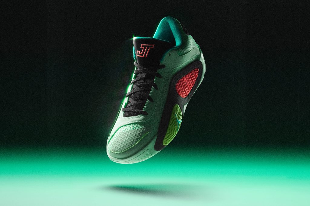 Jayson Tatum's Second Signature Shoe: The Tatum 2 - The "Vortex" Colorway.