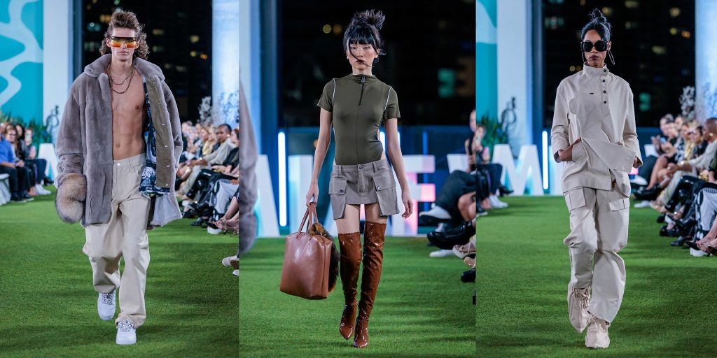 Karl Kani Runway Show, Miami Fashion Week 2024. 
(Photos by SANSSTUDIOS, courtesy of Miami Fashion Week)