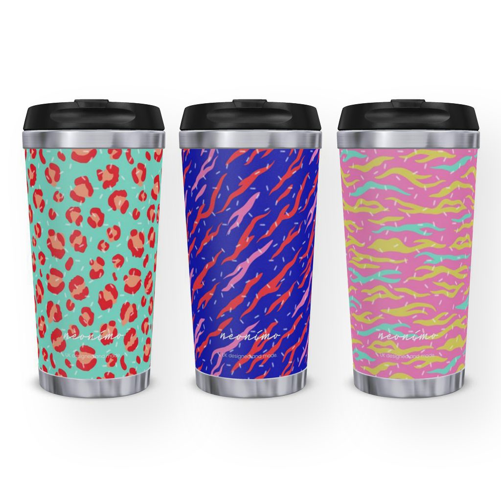 Neonimo - Animal Print Travel Mug Collection