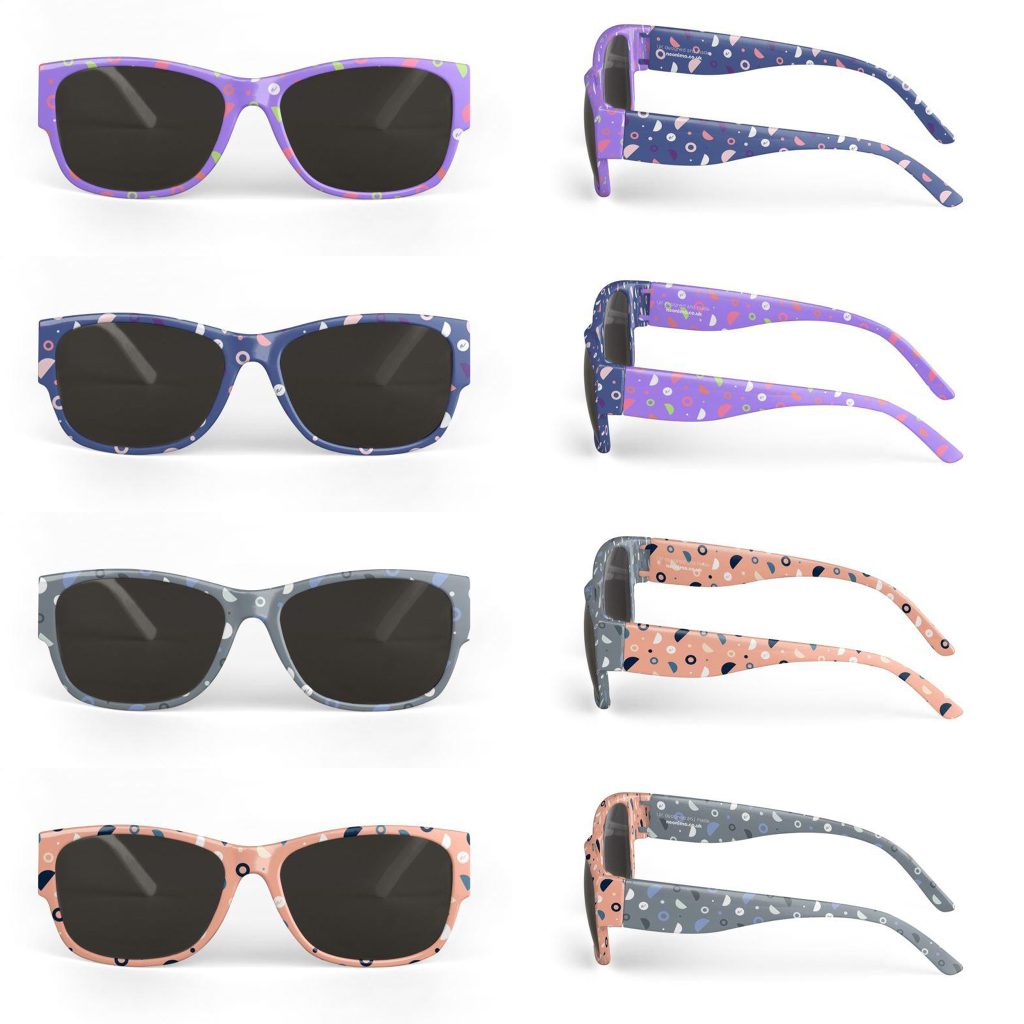 Crescent Geometric Sunglasses Collection