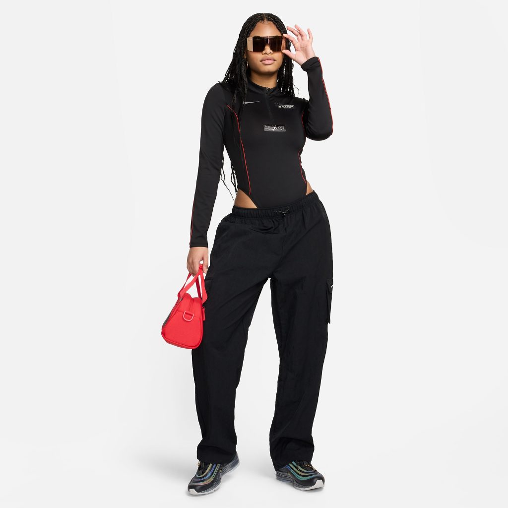 Nike Women's Long-Sleeve Bodysuit.