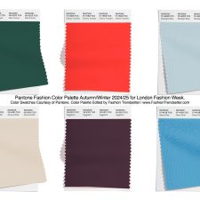 Pantone Fashion Color Trend Report Autumn/Winter 2024/2025 For London Fashion Week