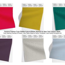 Pantone Fashion Color Trend Report Autumn/Winter 2024/2025 For New York Fashion Week