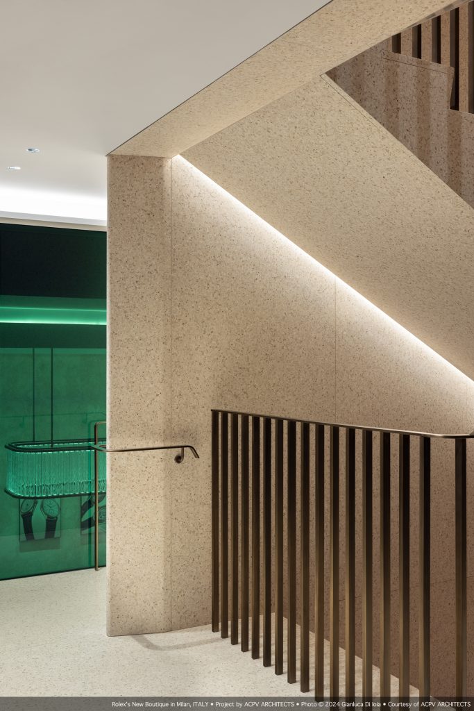 Rolex's New Boutique in Milan | Project by ACPV ARCHITECTS | Photo © 2024 Gianluca Di Ioia.