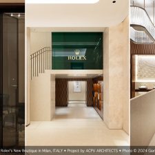 Rolex’s New Boutique in Milan by ACPV ARCHITECTS Antonio Citterio Patricia Viel