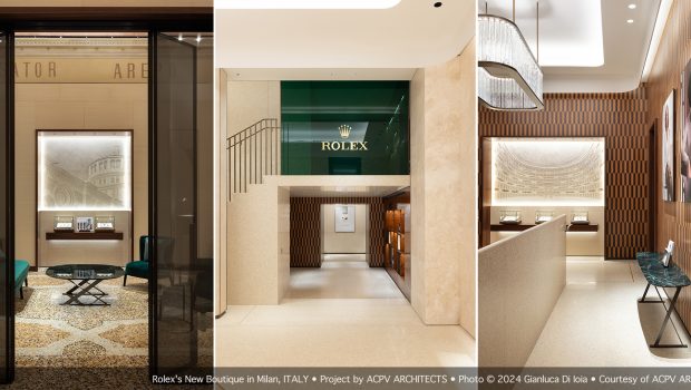 Rolex's New Boutique in Milan | Project by ACPV ARCHITECTS | Photo © 2024 Gianluca Di Ioia.