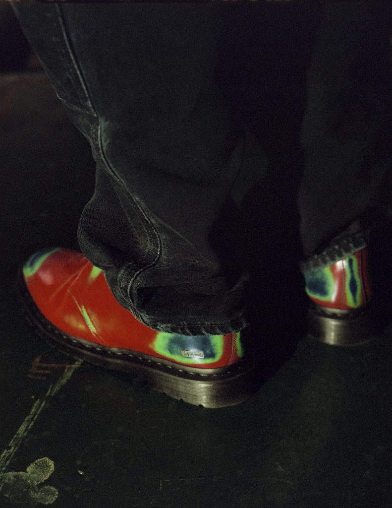 Dr. Martens® x Supreme® Collaboration. Photography by Jiro Konami.